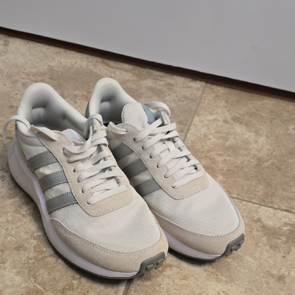 Women's Cream & Gray Adidas SALE